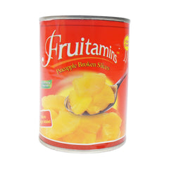 FRUITAMINS PINEAPPLE BROKEN SLICES TIN 565GM