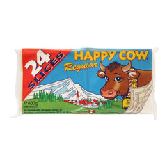 HAPPY COW CHEESE REGULER 24 SLICES 400 GM
