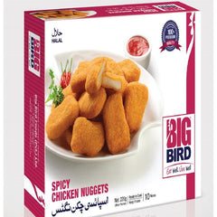 BIG BIRD SPICY CHICKEN NUGGETS 220 GRAM