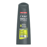DOVE MEN CARE SHAMPOO SPORT CARE ACTIVE FRESH 3IN1 355 ML