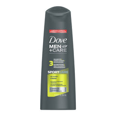 DOVE MEN CARE SHAMPOO SPORT CARE ACTIVE FRESH 3IN1 355 ML