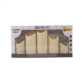 LED CANDLE SET 5PC IR 33-37
