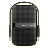 Silicon Power Armor A60 2TB USB 3.1 Shockproof and Water-Resistant Portable Hard Drive, SP020TBPHDA6