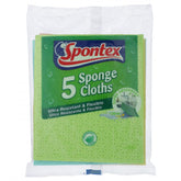 SPONTEX 5 SPONGE CLOTHS PC