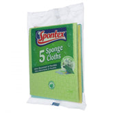 SPONTEX 5 SPONGE CLOTHS PC