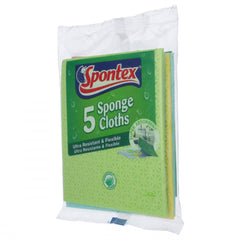 SPONTEX 5 SPONGE CLOTHS PC