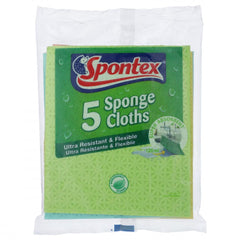 SPONTEX 5 SPONGE CLOTHS PC