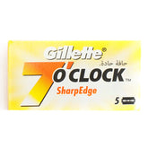 GILLETTE 7-O CLOCK SHARP EDGE 5 BLADES PACK