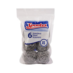 SPONTEX SPIRAL STEEL 6 PACK