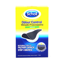 SCHOLL ODOUR CONTROL INSOLES CHARCOAL TECHNOLOGY