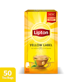 LIPTON TEA YELLOW LABEL 50 TEA BAGS 100 GM