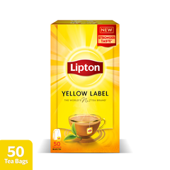 LIPTON TEA YELLOW LABEL 50 TEA BAGS 100 GM