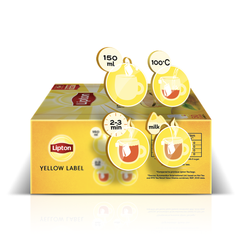 LIPTON TEA YELLOW LABEL 50 TEA BAGS 100 GM
