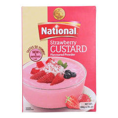 NATIONAL CUSTARD POWDER STRAWBERRY 275 GM