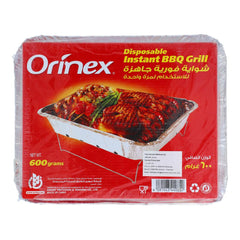 ORINEX DISPOSABLE INSTANT BBQ GRILL 600 GM