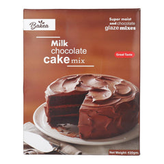 BAKEA CAKE MIX MILK CHOCOLATE 430GM