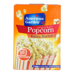 AMERICAN GARDEN POP CORN EXTRA BUTTER 273 GM