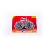 SPONTEX STEEL WOOL 2 SPIRALS