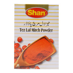 SHAN TEZ LAL MIRCH POWDER 50GM PCS
