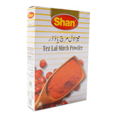 SHAN TEZ LAL MIRCH POWDER 50GM PCS
