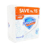 SAFEGUARD SOAP PURE WHITE MEDIUM SIZE 3X95 GM