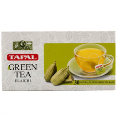 TAPAL GREEN TEA BAGS ELAICHI 30 BAGS 45 GM