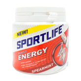 SPORTLIFE GUM BOOST ENERGY SPEARMINT 99 GM