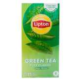 LIPTON GREEN TEA PURE CLASSIC NON-BITTER 25BAGS 32.5 GM