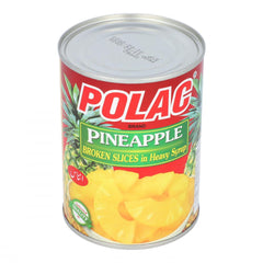 PREMIUM CHOICE PINEAPPLE BROKEN SLICES IN HEAVY SYRUP 565 GM