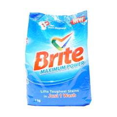 BRITE WASHING POWDER MAXIMUM POWER 1 KG