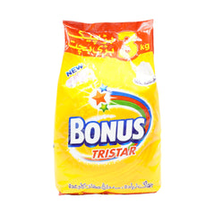 BONUS TRI STAR WASHING POWDER 3KG