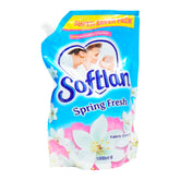SOFTLAN FABRIC SOFTNER SPRING BLUE POUCH 1000 ML