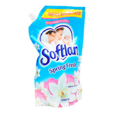 SOFTLAN FABRIC SOFTNER SPRING BLUE POUCH 1000 ML