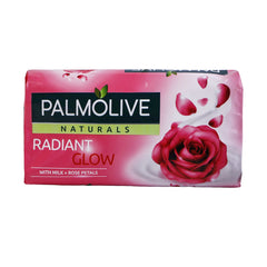 PALMOLIVE SOAP RADIANT GLOW MILK AND ROSE PETAL 130 GM