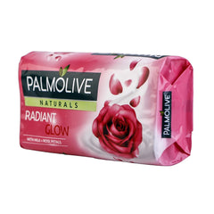 PALMOLIVE SOAP RADIANT GLOW MILK AND ROSE PETAL 130 GM