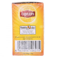 LIPTON TEA YELLOW LABEL 25 BLACK TEA BAGS 50 GM