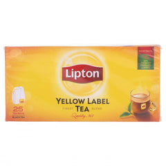 LIPTON TEA YELLOW LABEL 25 BLACK TEA BAGS 50 GM
