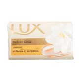 LUX SOAP VELVET GLOW JASMINE VITAMIN C GLYCERIN 128 GM