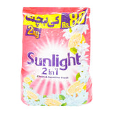 SUNLIGHT WASHING POWDER 2IN1 CLEAN & JASMINE FRESH 2 KG