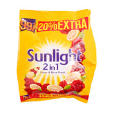 SUNLIGHT WASHING POWDER 2IN1 CLEAN & ROSE FRESH 400 GM