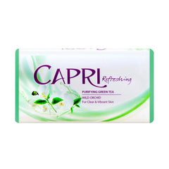 CAPRI SOAP REFRESHING PURIFYING GREEN TEA 3X130 GM