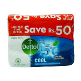 DETTOL COOL SOAP FAMILY PACK 3X80 GM