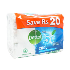DETTOL COOL SOAP FAMILY PACK 3X80 GM