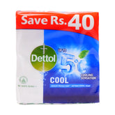 DETTOL SOAP COOL COOLING SENSATION 4X110 GM