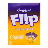 CANDYLAND FLIP ORANGE CANDY GUM 70PCS BOX