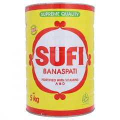 SUFI BANASPATI GHEE TIN 5 KG