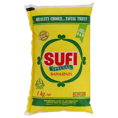 SUFI BANASPATI GHEE POUCH 1 KG