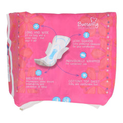 BUTTERFLY MAXI THICK COTTONY TO SHEET LONG 9 PADS