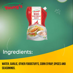 YOUNGS FRENCH MAYO RED CHILLI 200GM