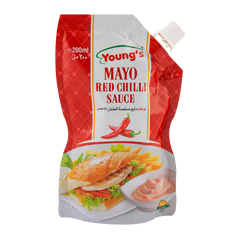 YOUNGS FRENCH MAYO RED CHILLI 200GM